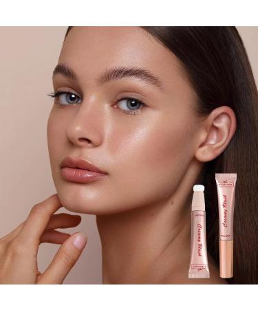 Contouring Blushes Stick | Blushes Makeup Liquid | Face Highlighter Stick Pearlescent Cheek Blushes With Sponge Head For Exquisite Makeup Riastvy #11 - Buy Online on GoSupps.com
