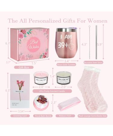 Bokalaka 40: Ultimate 40th Birthday Gifts for Women | Funny & Unique Gift Sets - Buy Online on GoSupps.com