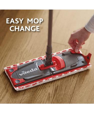 Vileda UltraMax Refill Pad 46x14.5cm White/Red - 1 Pack - Buy Online on GoSupps.com