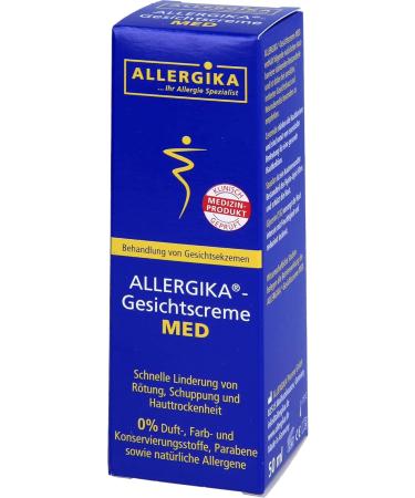 Allergy ALLERGIKA face cream MED 50 ml cream - Buy Online on GoSupps.com