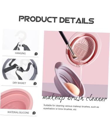 VINTORKY 1 Set Makeup Brush Cleaning Drying Rack for Clothes Foldable Puff Drying Net Makeuo Brush Cleaners Silicone Makeup Mat Collapsable Drying Rack Makeup Egg Fabric Beauty Egg - Buy Online on GoSupps.com