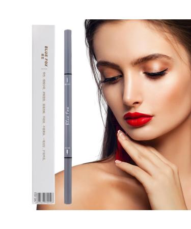 Eye Brow Pencils for Women Makeup Brow Pencil Double Headed Rotating Eyebrow Pencil for Creates Natural Looking Brows Stays on All Day Pochy Smoke Gray