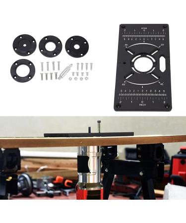 Panneau De Machine D coupage D'insertion Table Routeur En Aluminium Pour L'application Machine D coupage Projet Travail Du Bois - Buy Online on GoSupps.com