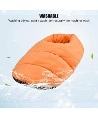 Fowybe USB Heated Foot Warmer - Under Desk Heating Booties for Women | Cozy Office & Home Slippers for Winter - Buy Online on GoSupps.com