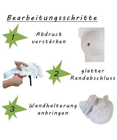Plaster Cast Baby Belly Finishing Set | Smooth & Finish Perfectly | International Shipping Available - Buy Online on GoSupps.com