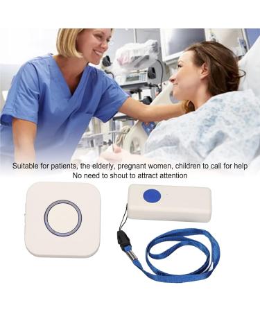 Wireless Nurse Call Button | Pager System for Nursing Staff | 38 Songs 4 Volume Levels | Hospital & Home Use for Elderly Care - Buy Online on GoSupps.com