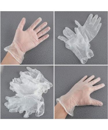 Healifty Disposable Latex Gloves - Hand Protective Gloves for Cleaning, Industrial, Beauty & Nail Art - 2 Boxes - Buy Online on GoSupps.com
