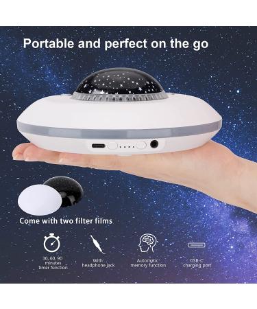 White Noise Machine for Baby Kids & Adults | 28 Soothing Sounds | Night Light Starry Ambient Light | Portable Sleep Sound Maker for Home Travel | Nursery Decor - Buy Online on GoSupps.com