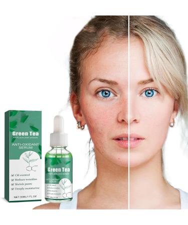 Fyearfly Green Tea Skin Care Serum Hydrating Facial Serum 2 Pack 30ml Green Tea Revitalizing Serum Brightening Firming Moisture Serum Antioxidant Facial Serum - Buy Online on GoSupps.com