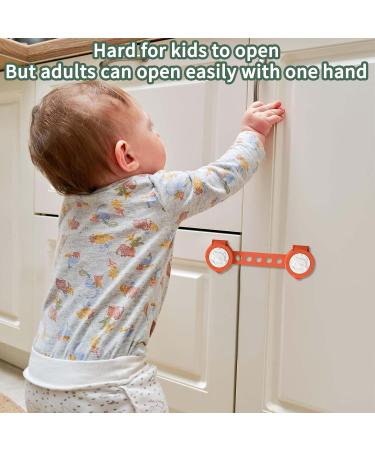 Cupboard Locks for Children Child Safety Cupboard Locks 6PCS Clamshell Baby Drawer Safety Lock Adhesive Baby Proofing Cabinet Lock No Drilling Required - Buy Online on GoSupps.com