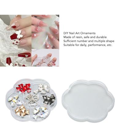 1 Box Resin Nail Art Ornaments Shiny Nail Rhinestones with Multi Sizes and Shapes Shiny Nail Accessories for Girls Women DIY Decoration Supplies for Nail Art DIY Crafts - Buy Online on GoSupps.com