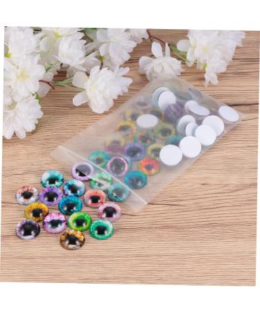 Sewacc 150-Piece Opal Glass Patch Jewelry Kit | Mini-Resin Animals & Flower Toys | Flat Back Doll Eyes for Crafting | Random Colors - Buy Online on GoSupps.com