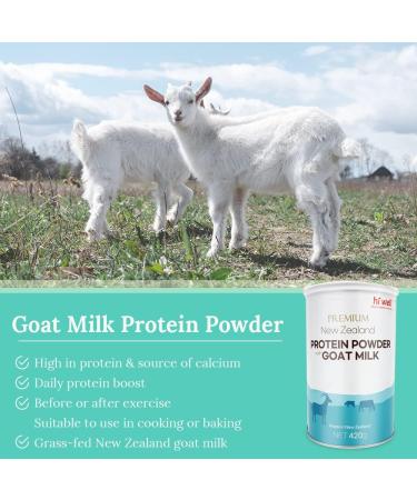 (Pack of 2) Hi Well Premium New Zealand Protein Powder with Goat Milk 420g - Buy Online on GoSupps.com
