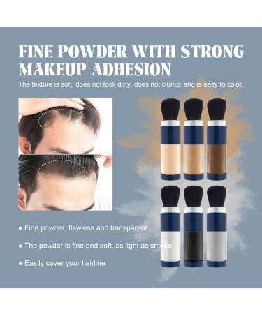 Colored Hairline Powder Hair Shadow Powder for Filling in Thinning Hair Root Touch up Powder Quick Cover Windproof Colored Hair Root Concealer (1 Coffee) Coffee 1 - Buy Online on GoSupps.com