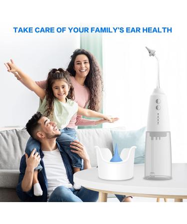 Voraiya Water Powered Ear Cleaner Kit - Safe Ear Wax Removal with 4 Pressure Settings - Water Resistant & Reusable Tips Included - Buy Online on GoSupps.com