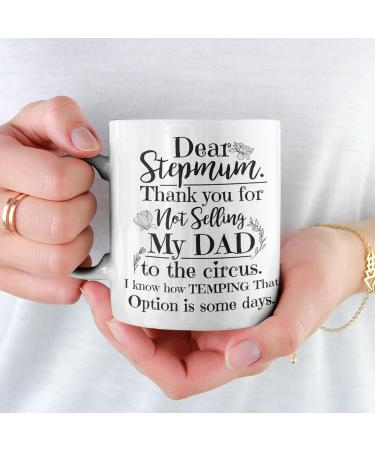 Step Mum Appreciation Mug - Thank You for Being the Best Bonus Mum | WG Gifts - Buy Online on GoSupps.com