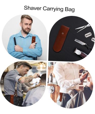 Minkissy 2-Pack Safety Shear Sheath & Razor Protection Cap - Durable PU Cover for Scissors & Shavers - International Shipping Available - Buy Online on GoSupps.com