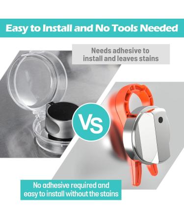 Stove Knob Locks (5 Pack) - Stove Stoppaz Child Safety Guards - Durable Design - Baby and Pets Proof (Red) - Buy Online on GoSupps.com