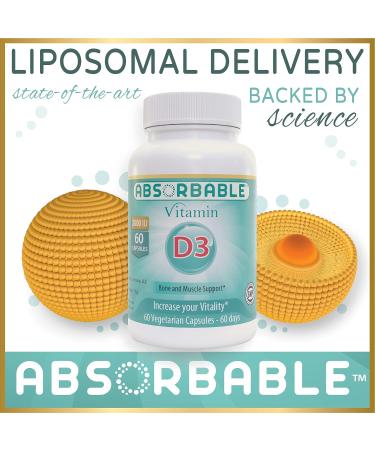 Absorbable Vitamin D3 2000 IU by Nutritional Research Co. LLC | Bone, Muscle & Immune Support | Mood Booster - Buy Online on GoSupps.com