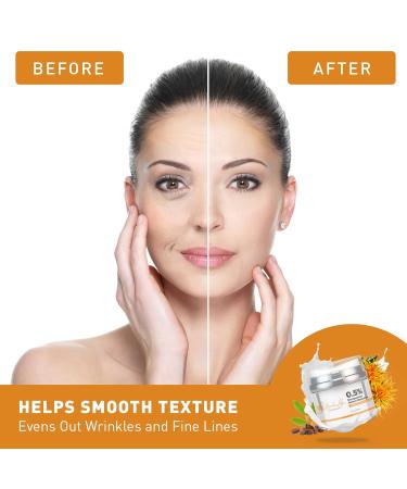 0.5% Encapsulated Retinol Cream - All Natural Anti-Aging Face Cream for Men & Women | Skincare with Squalane & Vitamin A - 30 ml | ML Delicate Beauty - Buy Online on GoSupps.com