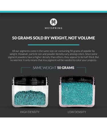 MEYSPRING Mermaid Dust Mica Powder for Epoxy Resin - 50g | Resin Art Color Pigment for Epoxy and UV Resin - Buy Online on GoSupps.com