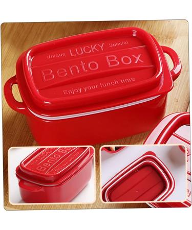Alipis 1pc Box Lunch Box Lunchbox Salad Container Portable Food Container Japanese-Style Crisper Child - Buy Online on GoSupps.com