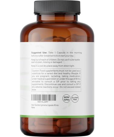 Yelixir Nutrition Gymnema Sylvestre Capsules 90 nos Made with Veg Capsules - Buy Online on GoSupps.com