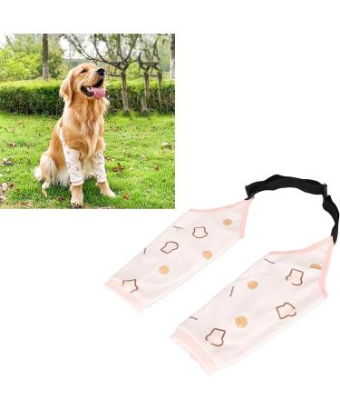 BROLEO Dog Elbow Protector Adjustable Comfortable Polyester Cotton Abrasion Resistant 1 Pair for Pet Supplies (L) - Buy Online on GoSupps.com
