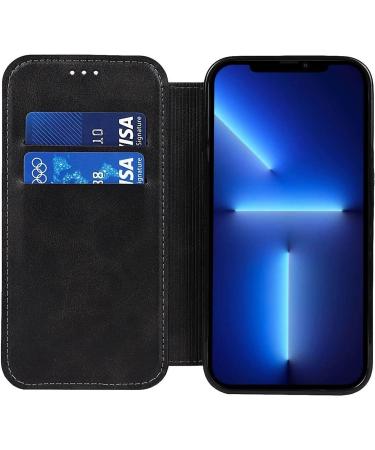 BRART Wallet Case for iPhone 13/13 Pro/13 Pro Max PU Leather Magnetic Protective Flip Case Cover with Credit Card Slot Viewing Stand Shockproof TPU (Color : Black Size : 13pro 6.1") 13pro 6.1" Black - Buy Online on GoSupps.com