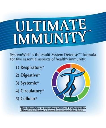 Nature's Way SystemWell Immune System Support - 90 Tablets for Optimal Health - Buy Online on GoSupps.com