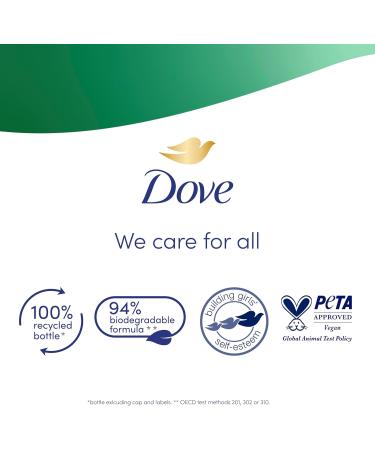Dove Advanced Care Hydrating Care Body Wash Body Cleanser shower gel with aloe & birch water for instantly lotion-soft skin 6x 400 ml - Buy Online on GoSupps.com