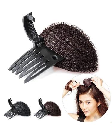 Perfect Puff Hair Pillow Set - Invisible Fluffy Sponge Clips for Volume - 5 Pieces (Brown) for Women & Girls - Buy Online on GoSupps.com