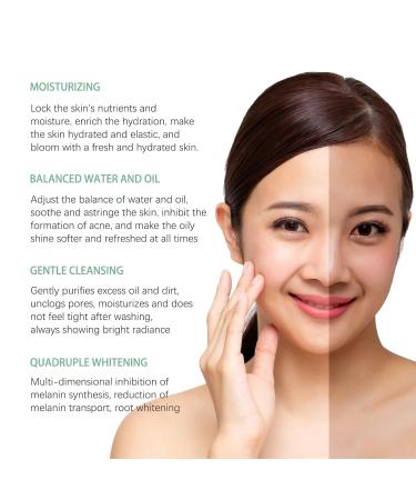 FFEEJ Gentle Moisturizing Facial Cleanser Hydrating Brightening Daily Face Wash For Soft & Refreshing Skin - Buy Online on GoSupps.com