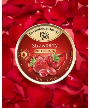  Cavendish & Harvey Cavendish & Harvey Travel Box Strawberry Filled Drops 175g (Pack of 9) - Buy Online on GoSupps.com