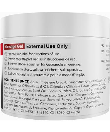 5kind Natural Joint & Muscle Cooling Gel 300ml with Camphor, Comfrey & Menthol - High Strength Revitalising Muscle Gel - Buy Online on GoSupps.com