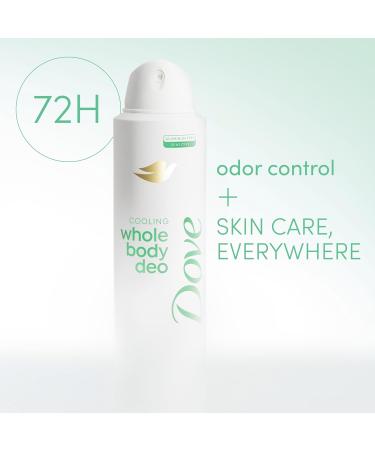 Dove Whole Body Deodorant Cooling Spray - Fragranced, Lavender, Sage - 4 Oz. - Buy Online on GoSupps.com