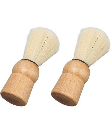 Professional Wooden Handle Shaving Brush for Men - Synthetic Razor Brush for Salon & Home Use - Buy Online on GoSupps.com