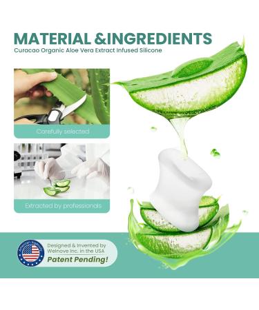 Welnove Upgraded Gel Toe Separators - Aloe Vera Infused Silicone Bunion Corrector - 14 Pack - Buy Online on GoSupps.com