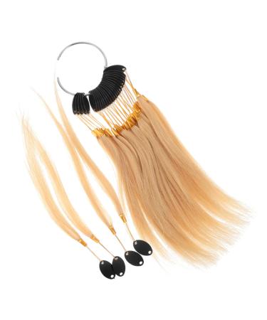 iplusmile M ches de Cheveux Naturels pour Teinture Capillaire 30 Pi ces Taille Standard avec Anneaux Dor s Outil de Coloration pour Salons et D butants Entra nement Soins Capillaires
