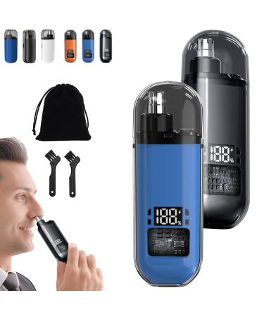 tozaas Housgift Portable Nose Hair Trimmer Nose Hair Trimmer For Men Ear Hair Trimmer For Men Nose Trimmer Women Rechargeable Nose Hair Trimmer Nose Trimmer For Men (LED-2PCS-A)