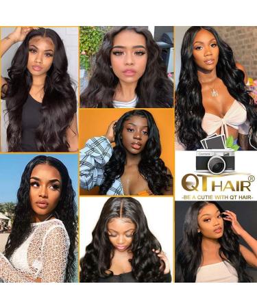 QTHAIR 12A Brazilian Body Wave Human Hair 26 Inch - 100% Unprocessed Virgin Hair Weft - Natural Body Wave Hair - 1 Bundle 100g - Buy Online on GoSupps.com