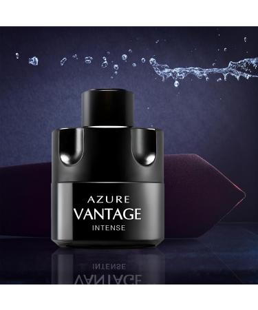 Vintage Heroes Noir&Azure Vantage Intense Combo Cologne for Men/Eau de Parfum Natural Spray Top Notes of Green Apple and Lemon Middle Notes of Tonka Bean Base Notes of Geranium - Buy Online on GoSupps.com