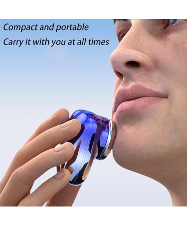 Blitzpro Mini Electric Shaver Blitzpro Mini Portable Electric Shaver Pocket Size Electric Shaver for Men Women Rechargeable Easy One-Button Waterproof Electric Razor for Travel (#A) - Buy Online on GoSupps.com