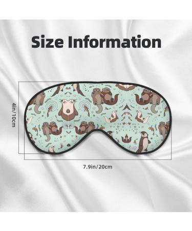 Buy SSIMOO Cartoon Cute Sleep Mask Adjustable & Breathable Eye Mask for Comfortable Sleep | International Shipping - Buy Online on GoSupps.com