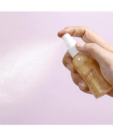 Glitter Spray 3PCS Body Glitter Spray Glitter Hair Spray Quicking Drying and Long Lasting Glitter Spray for Face Hair Body Shimmer Sparkle Powder Makeup Spray for Prom Festival Rave & Party #5*3pcs - Buy Online on GoSupps.com