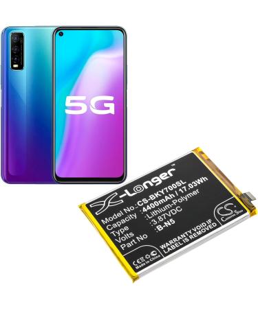 B-N5 Replacement Battery for V2002 V2002A Y70S Y51s 5G | High-Capacity 4400mAh Battery - Fast International Shipping - Buy Online on GoSupps.com