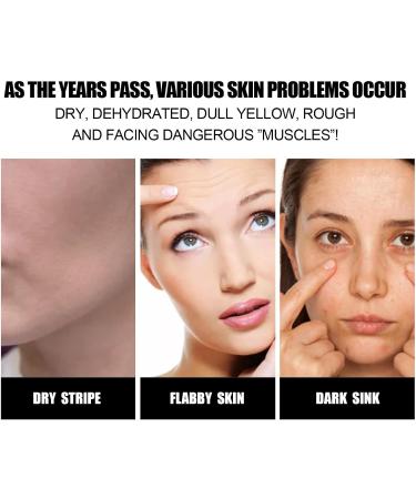 Instant Face Lift Cream Set Anti-Aging Skin Tightening & Lifting Serum with Hyaluronic Acid Skin Serum Visibly Lifting Wrinkles and Sagging Skin for Eyes Face & Neck for All Skin Types - Buy Online on GoSupps.com