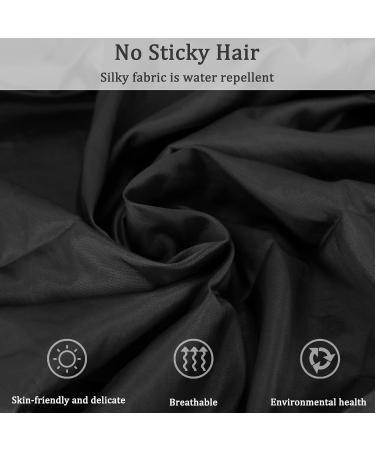 Exttlliy Chameleon Salon Smock Waterproof Stylist Jacket & Barber Apron - Black - Buy Online on GoSupps.com