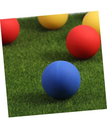 Lurrose 10 Silicone Lacrosse Balls - Professional Yoga & Trigger Point Massage Balls - 6.2cm Colored Set - Buy Online on GoSupps.com