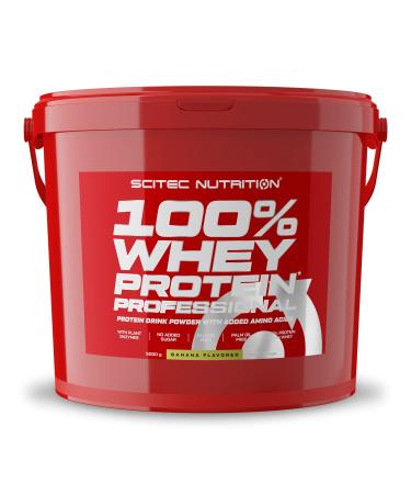 Scitec Nutrition Protein 100% Whey Protein Professional Banana 5000 g Banana 5 kg (1 pack)